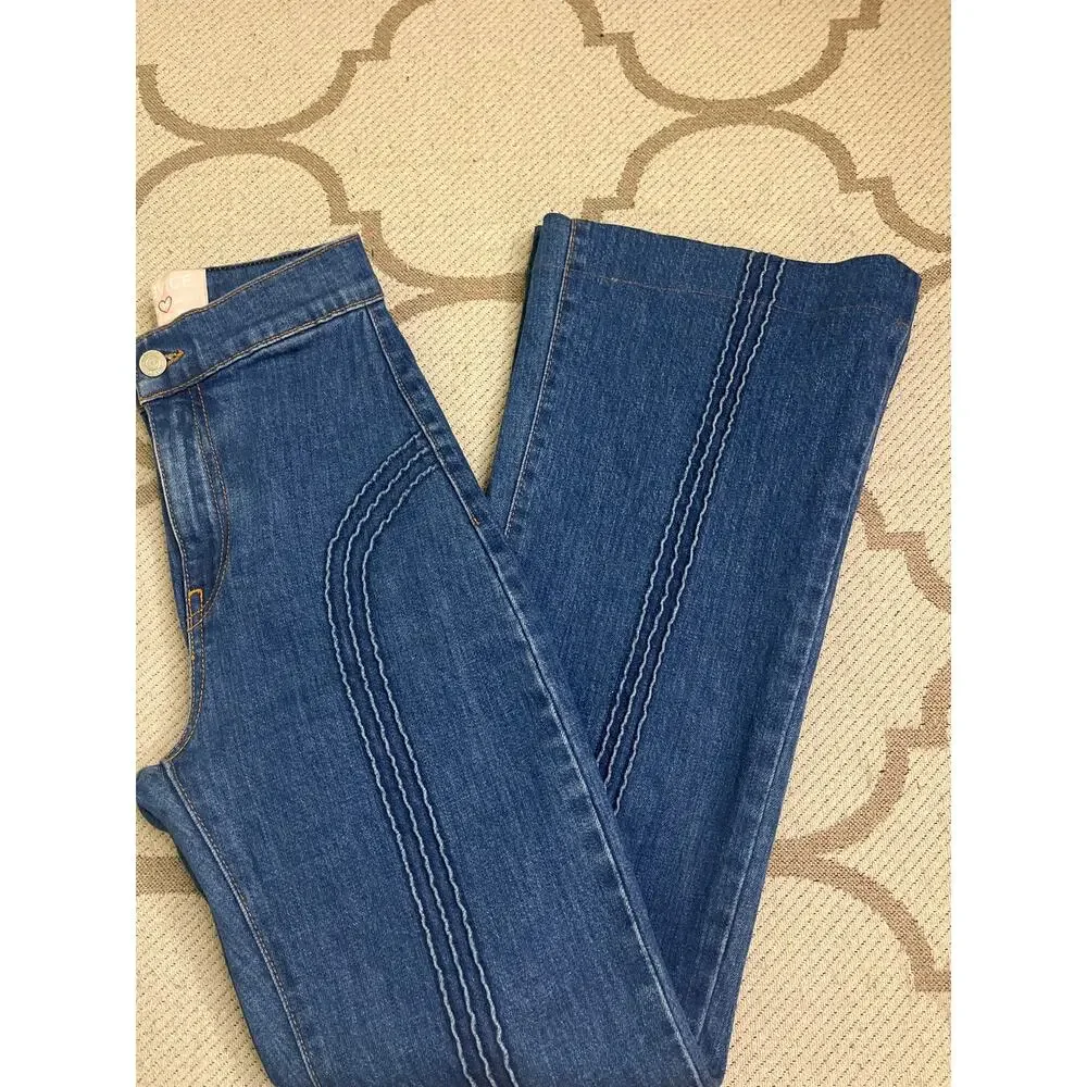 Revice Rollergirl Flares / Blue Clue Wash, size 25, MSRP $120 - Picture 15 of 16